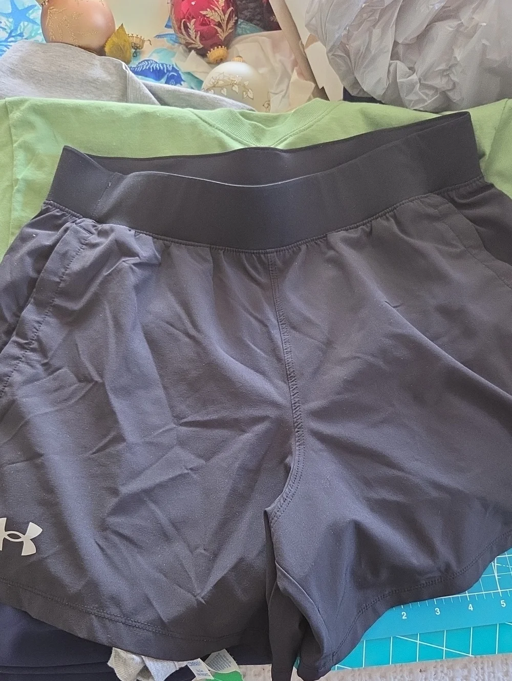Under Armour Black Performance Running Shorts